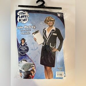 VTG 2010 unworn The Love Boat Julie McCoy Cruise director Halloween costume 4-6